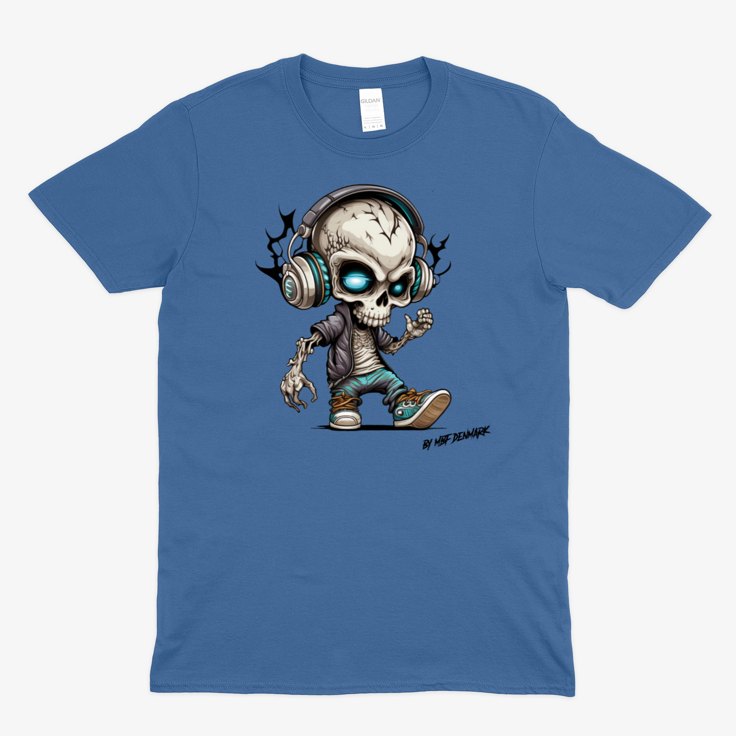 Skull Music - Soft fabric T-Shirt UNISEX