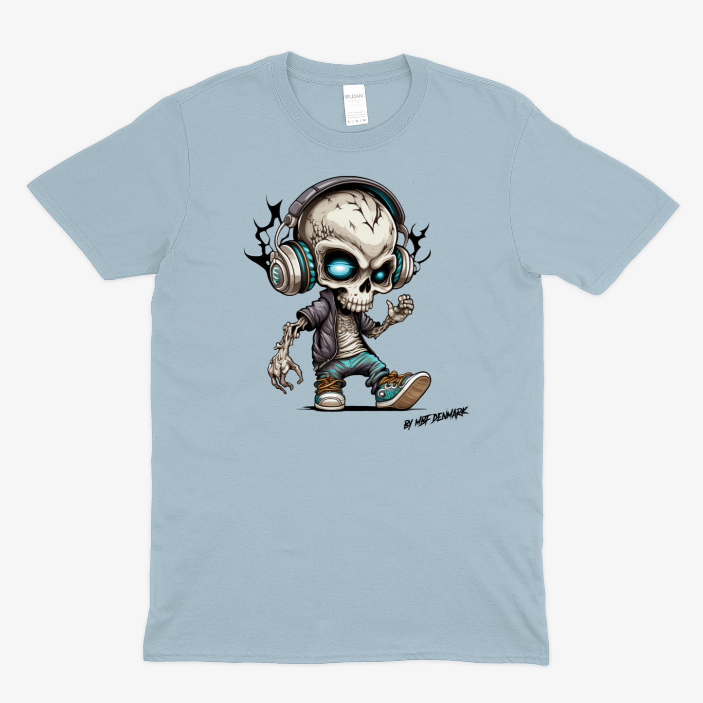 Skull Music - Soft fabric T-Shirt UNISEX