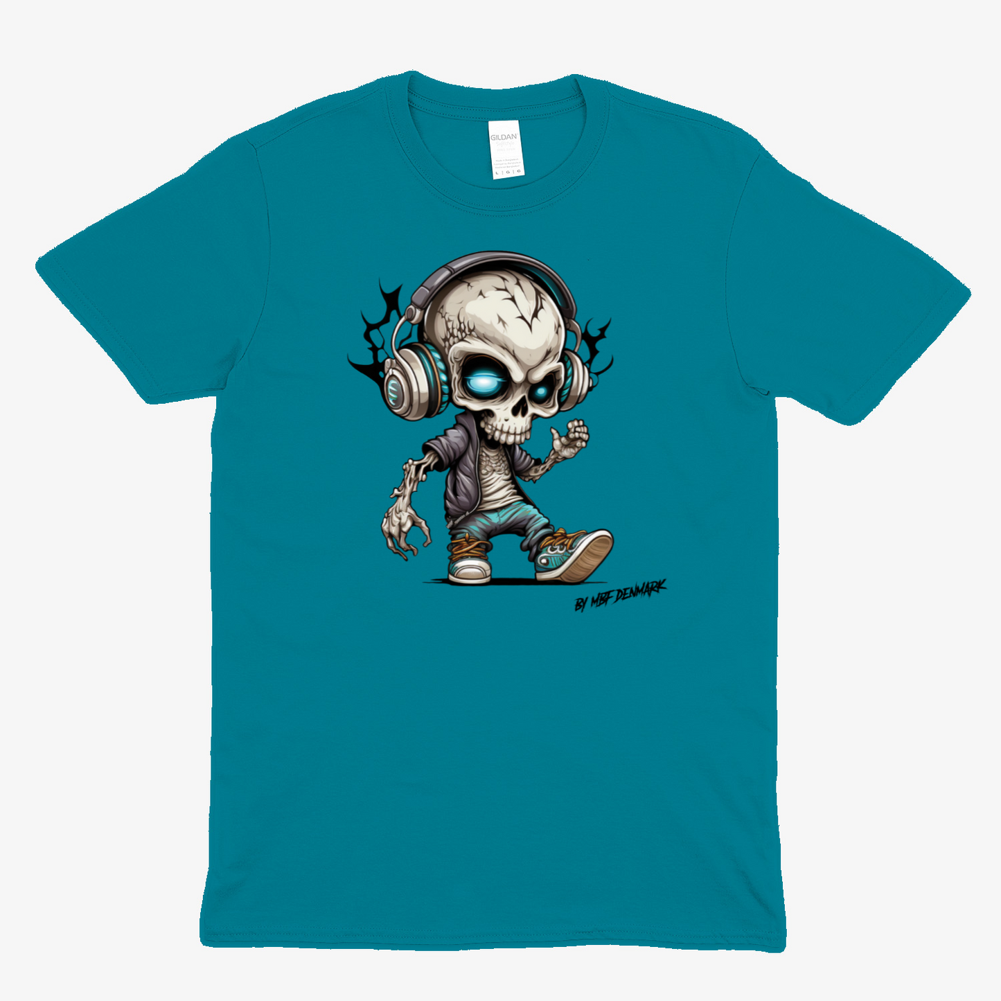 Skull Music - Soft fabric T-Shirt UNISEX