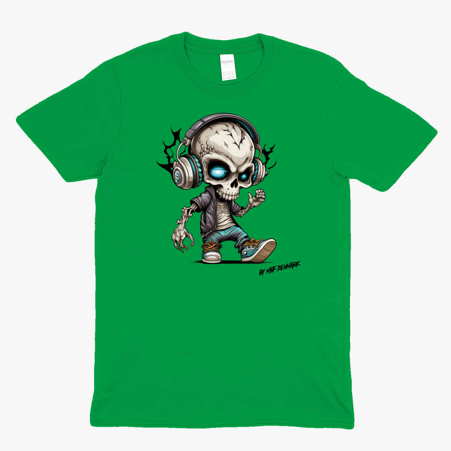 Skull Music - Soft fabric T-Shirt UNISEX
