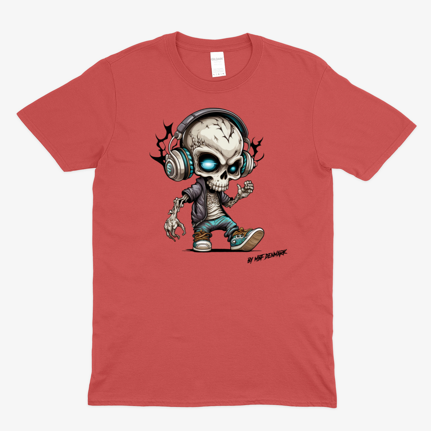 Skull Music - Soft fabric T-Shirt UNISEX