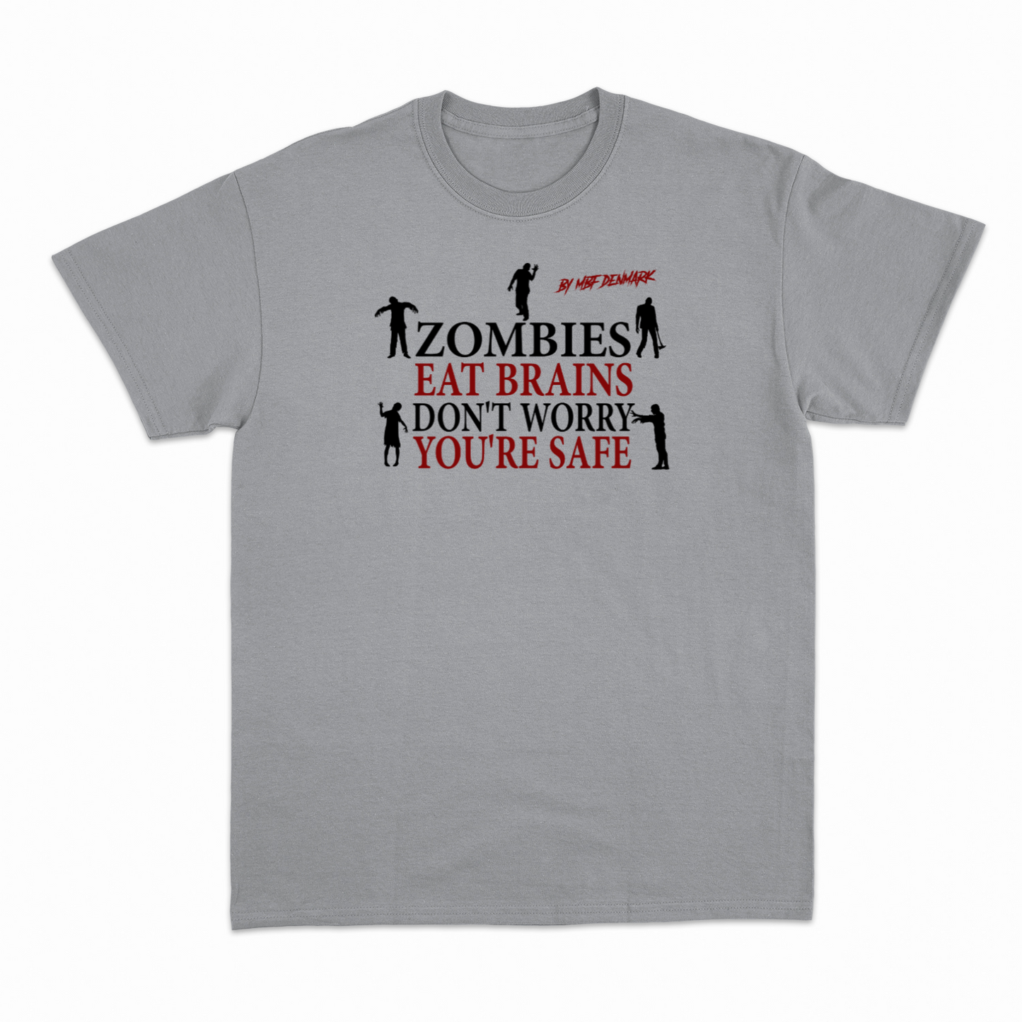 Zombies eat brains - Heavier fabric T-Shirt
