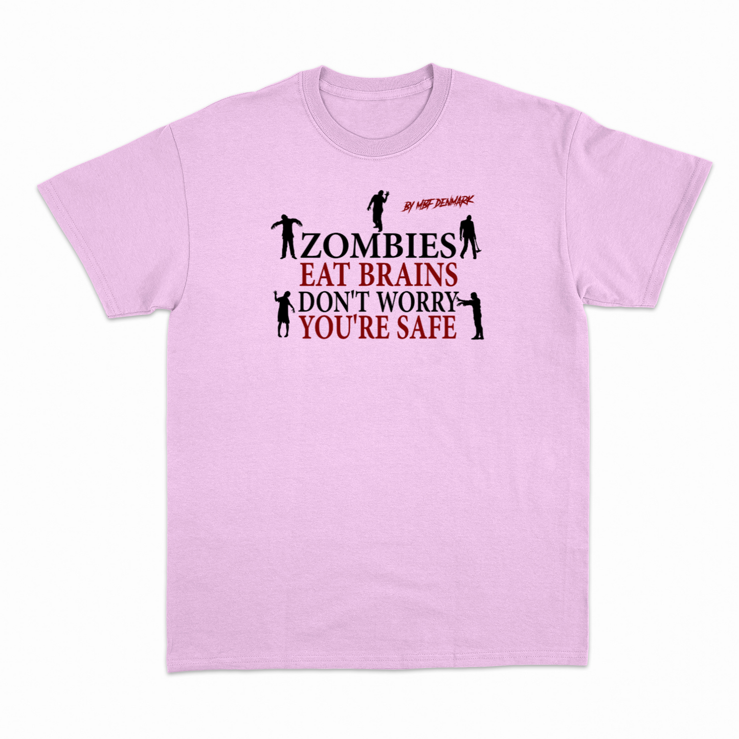 Zombies eat brains - Heavier fabric T-Shirt