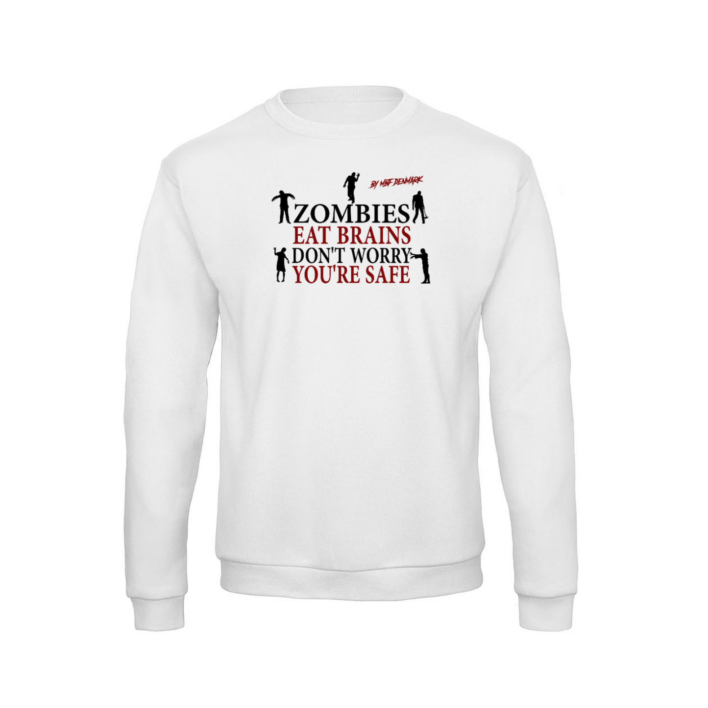 Zombies eat brains - Sweatshirt UNISEX
