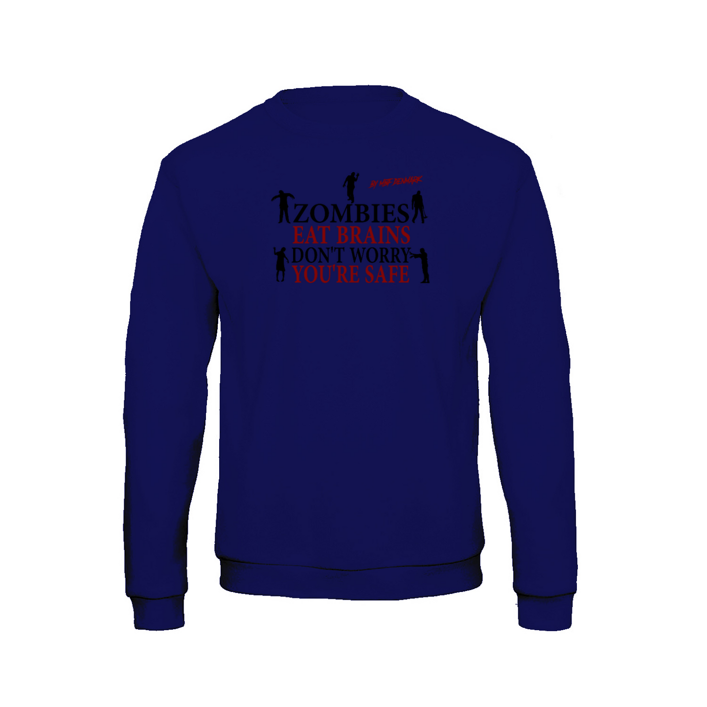 Zombies eat brains - Sweatshirt UNISEX