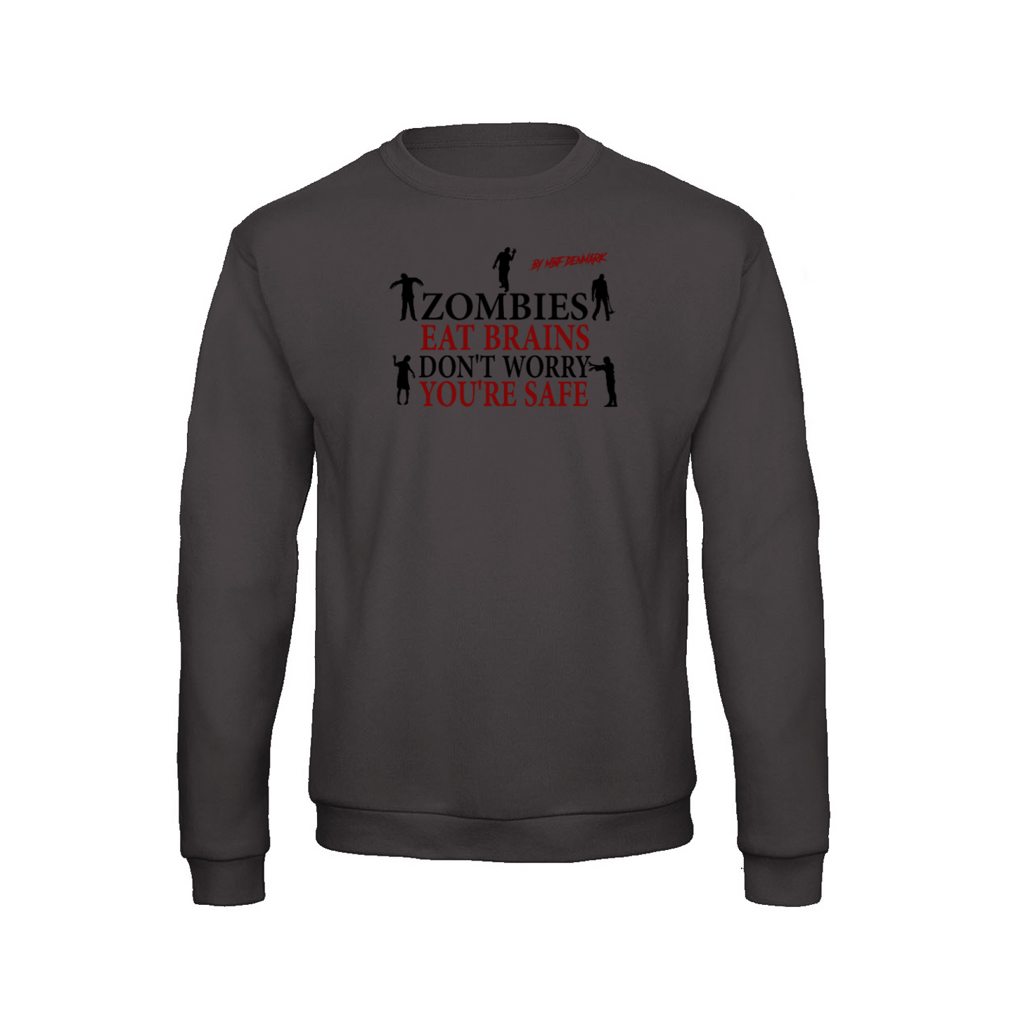 Zombies eat brains - Sweatshirt UNISEX