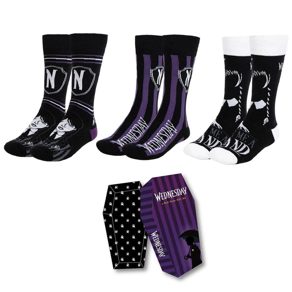 WEDNESDAY - 3 pak strømper / socks pack 3 pieces