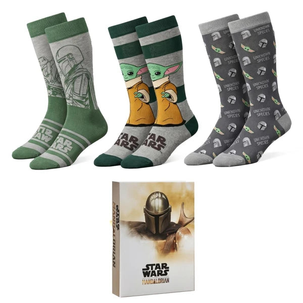 THE MANDALORIAN STAR WARS 3-pak sokker