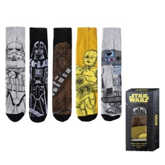 STAR WARS - 5-pak sokker i boks