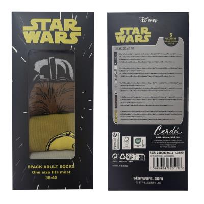 Star Wars 5-pak sokker – emballage