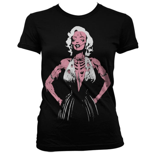 Zombie Monroe Girly T-Shirt