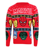 Marvel Faces julestrik – Marvel Christmas Jumper
