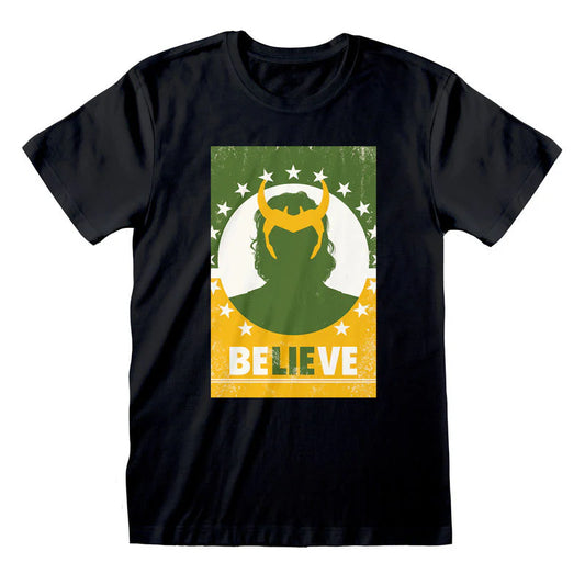 LOKI  - MARVEL - BELIEVE - T-SHIRT