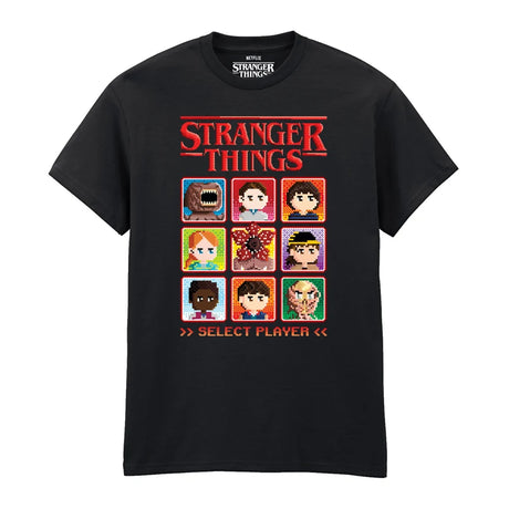 STRANGER THINGS SELECT A PLAYER – T-shirt