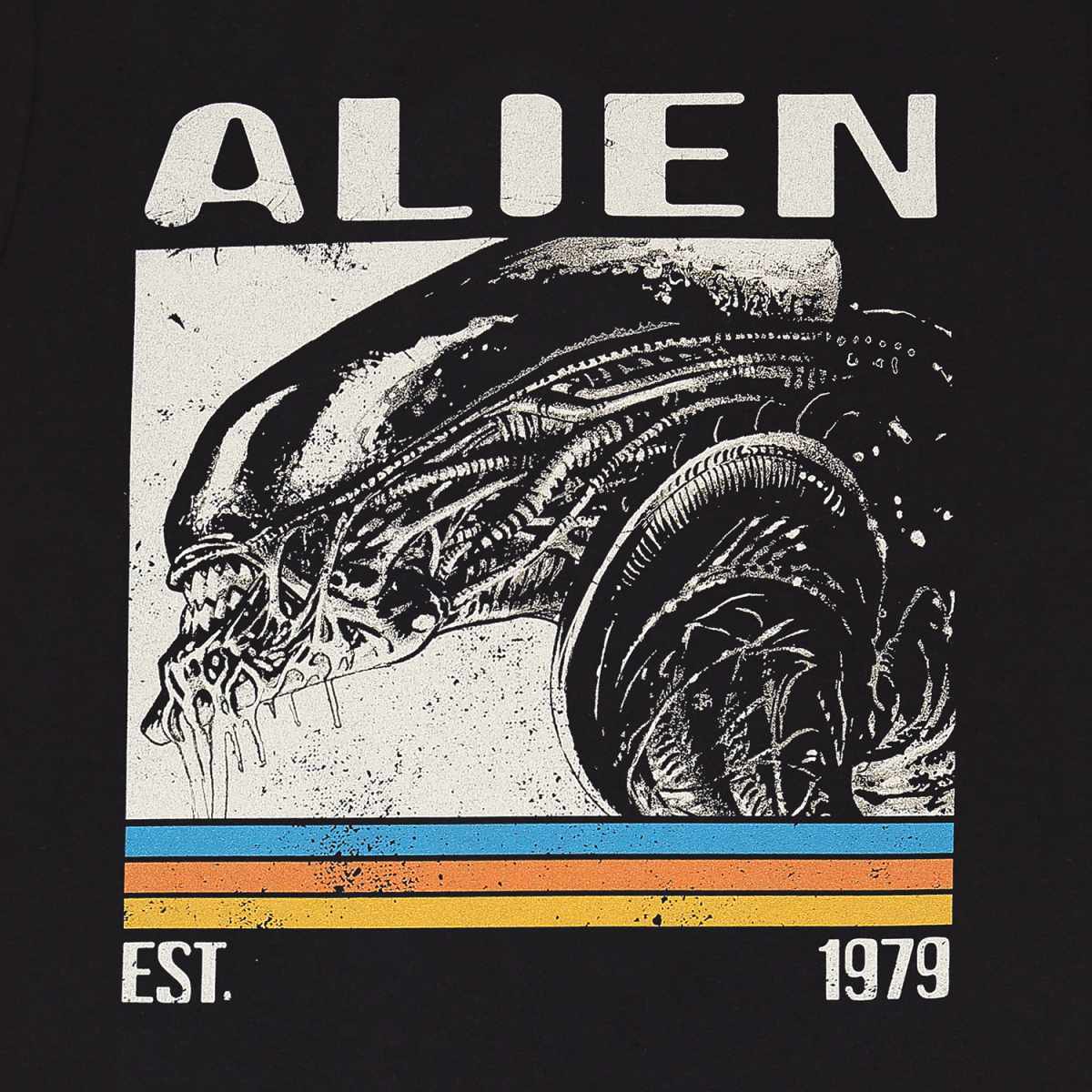 Alien – Retro Bars T-shirt – produktbillede 2