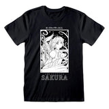 CARDCAPTOR SAKURA - BLACK AND WHITE BOX T-SHIRT