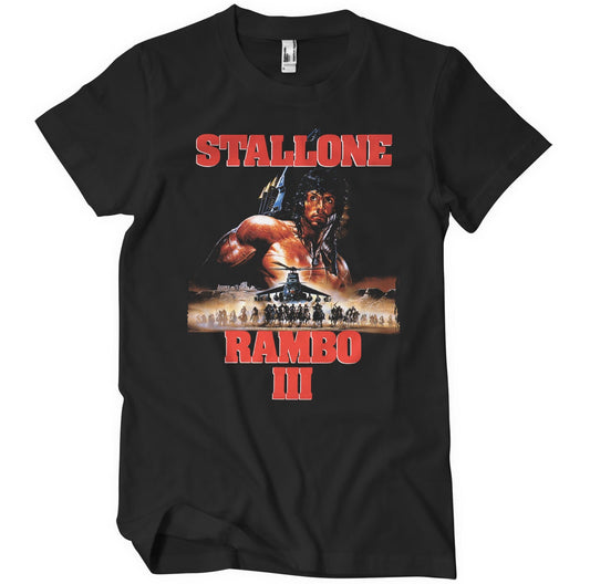 Rambo III Poster T-Shirt