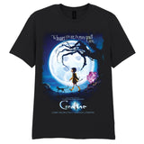 CORALINE - MOON POSTER T-SHIRT