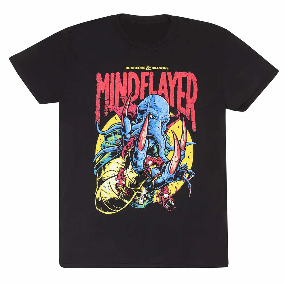 Dungeons And Dragons - Mindflayer Colour Pop - T-Shirt