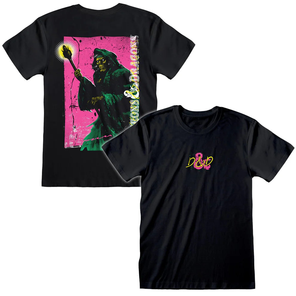 DUNGEONS AND DRAGONS - LICH GRAFFITI - T-SHIRT