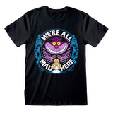 DISNEY - WE'RE ALL MAD HERE T-SHIRT