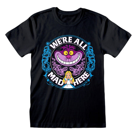DISNEY - WE'RE ALL MAD HERE T-SHIRT