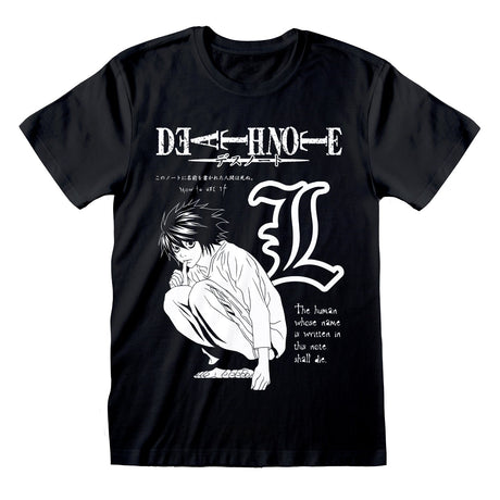 DEATH NOTE - MONO DRAWING T-SHIRT