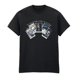 DEATH NOTE - PLAYING CARDS - BLACK T-SHIRT