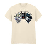 DEATH NOTE - PLAYING CARDS - NATURAL T-SHIRT