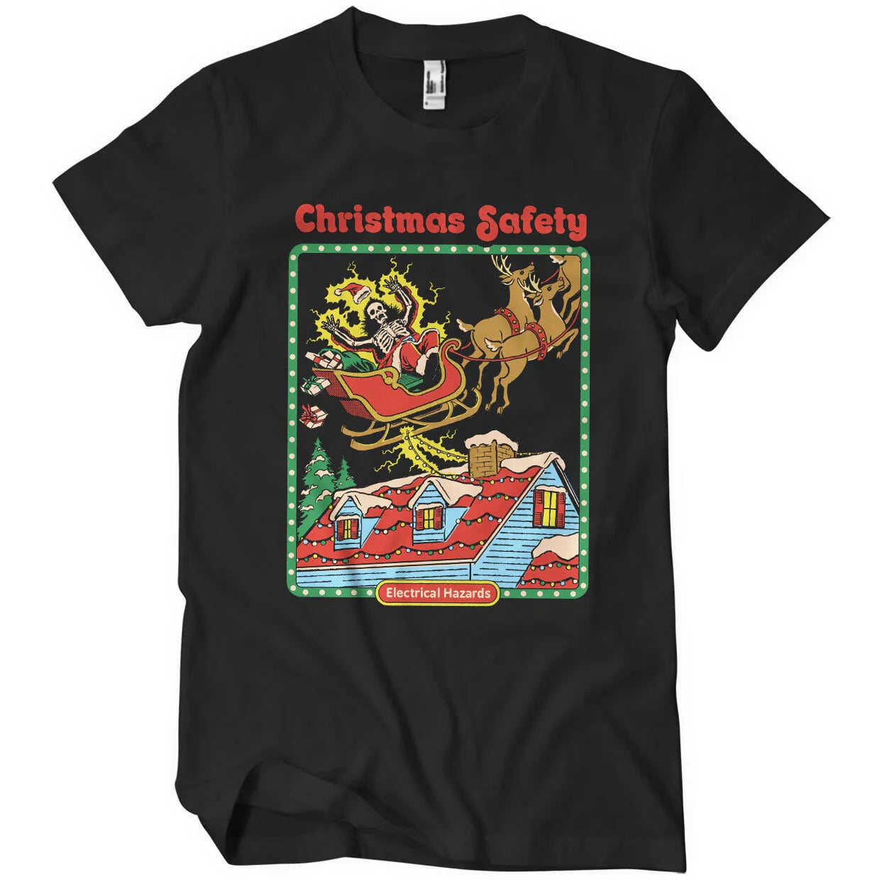 Steven Rhodes - Christmas Safety T-Shirt