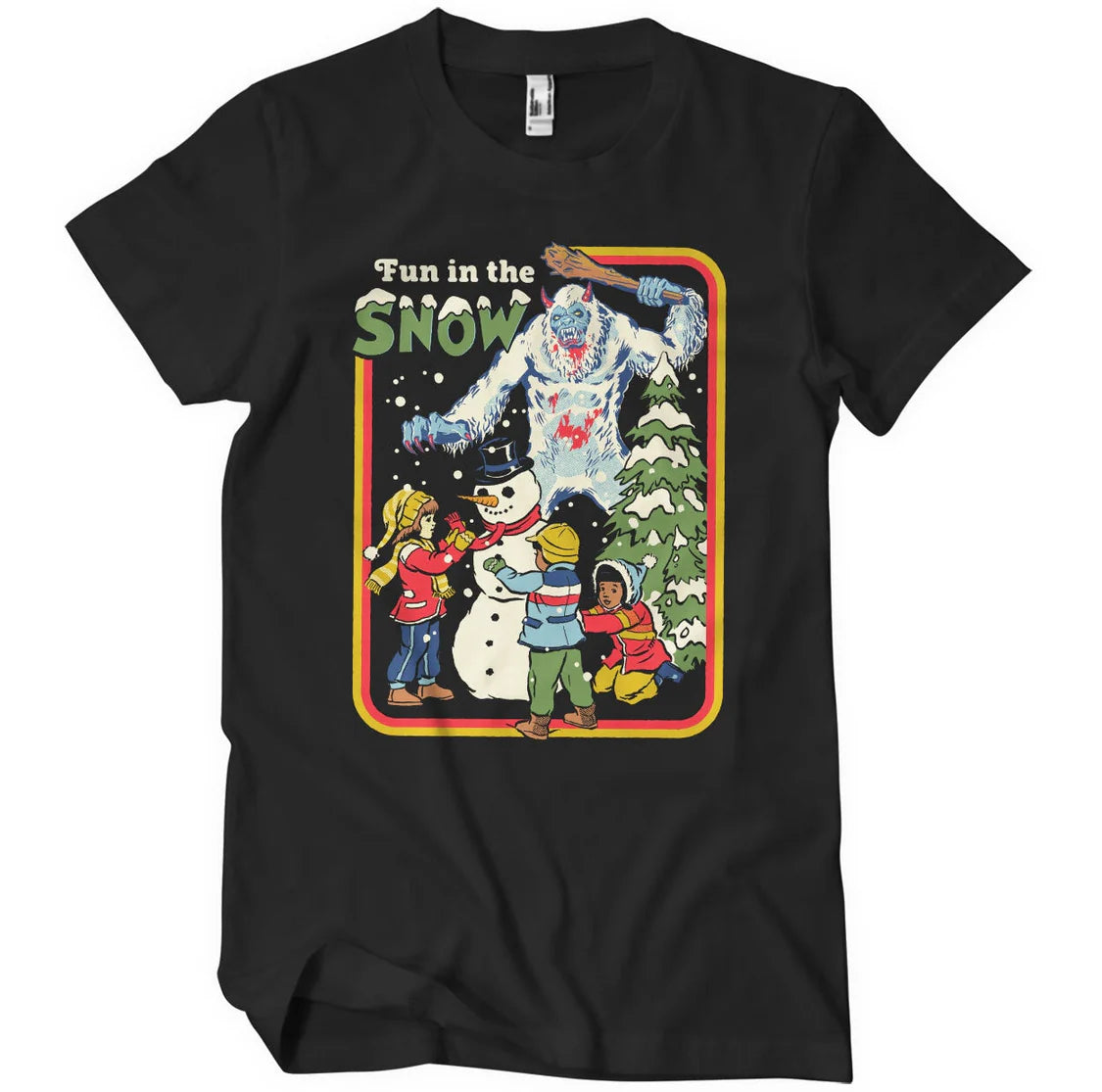 Steven Rhodes – Fun In The Snow T-shirt