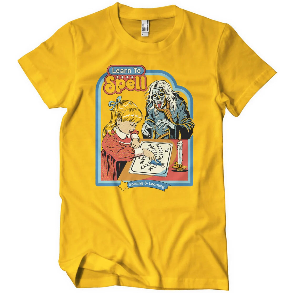 Learn To Spell T-shirt – Steven Rhodes