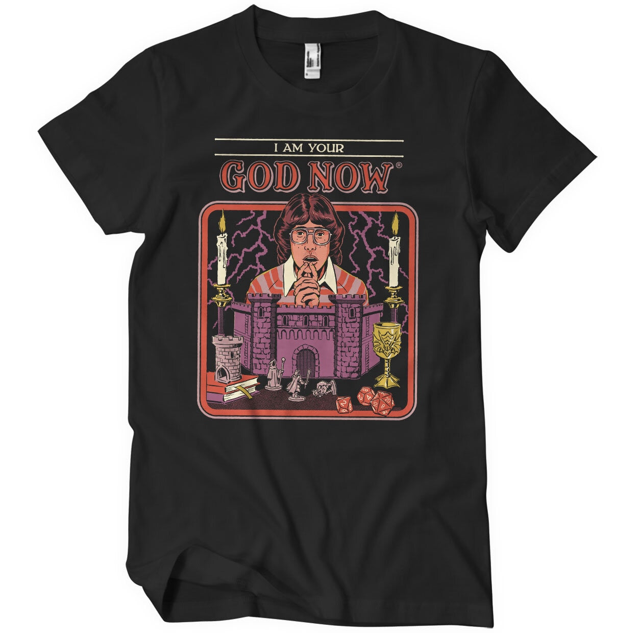 I Am Your God Now T-Shirt - Steven Rhodes style