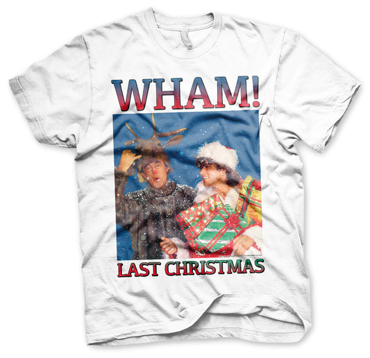 WHAM - Last Christmas T-Shirt / NOTE - THE PRINT I VERY "PLASTIC"