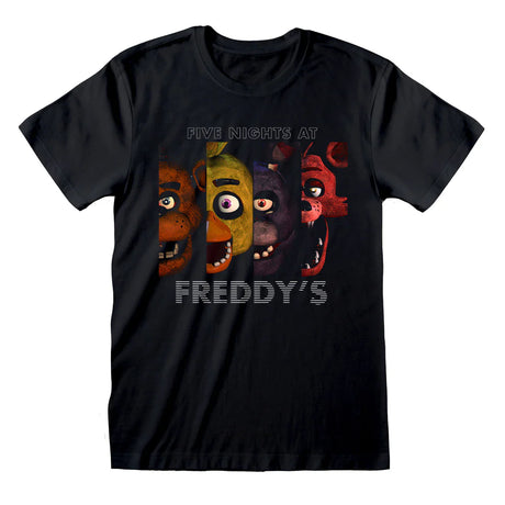 FIVE NIGHTS AT FREDDY'S – PANEL X4 CHARACTER – T-shirt