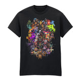 FIVE NIGHTS AT FREDDY'S ALL CHARACTERS – T-shirt