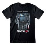 Friday The 13th – Poster (Unisex Black T-Shirt)