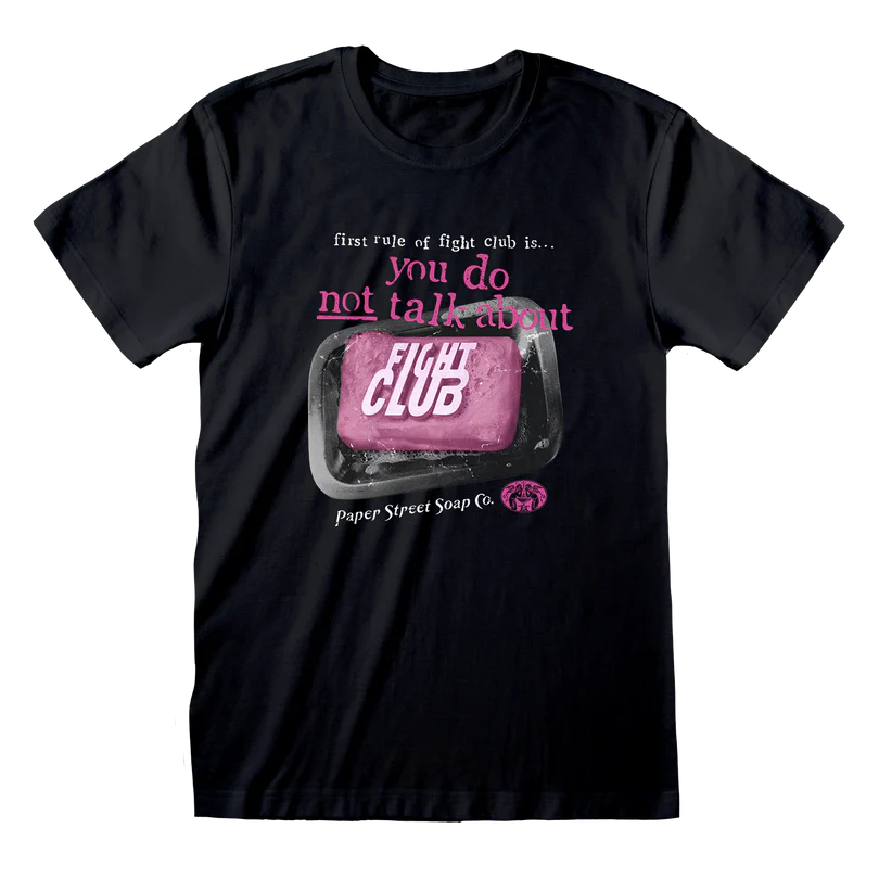 FIGHT CLUB  SOAP BAR T-SHIRT
