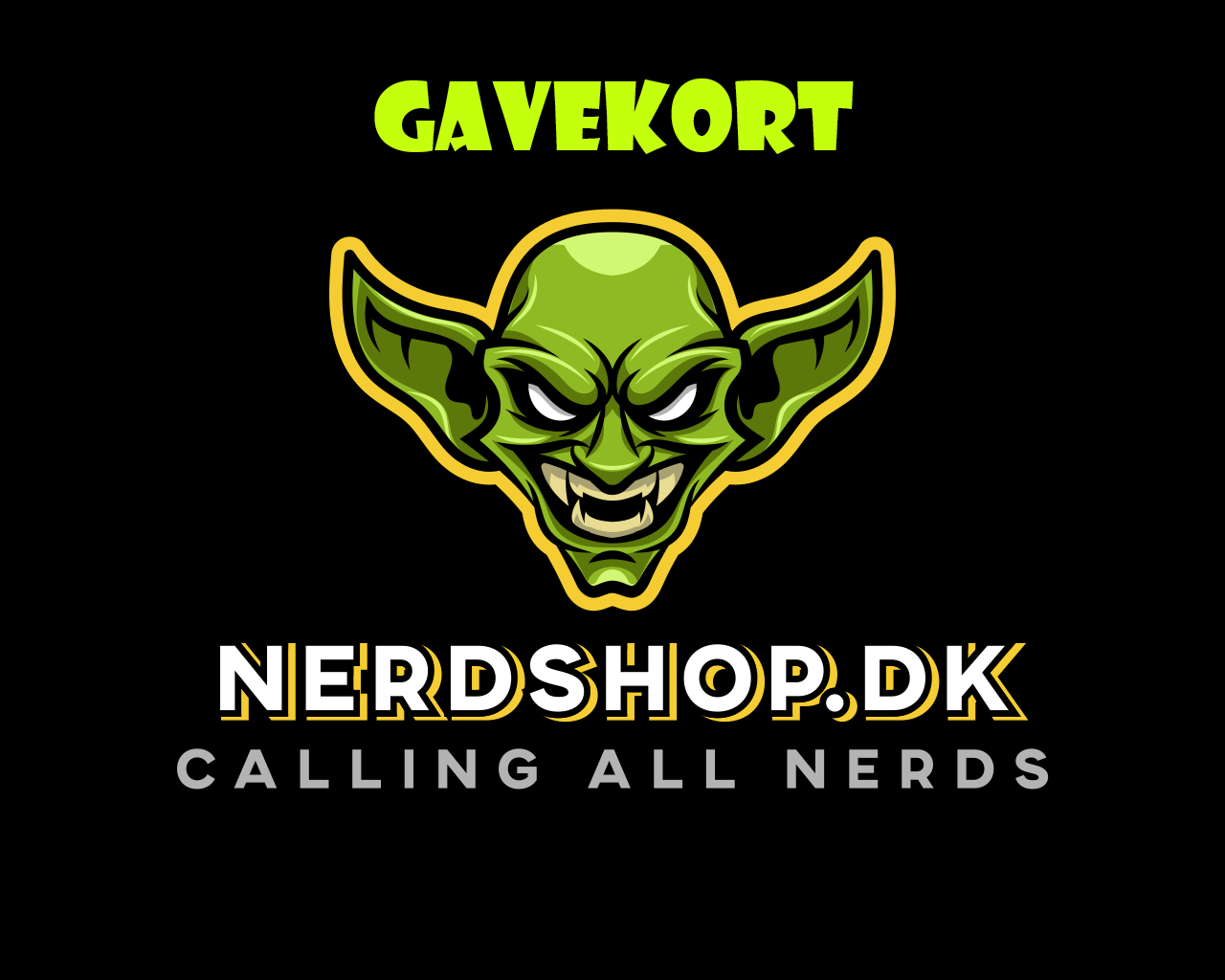 Nerdshop.dk gavekort