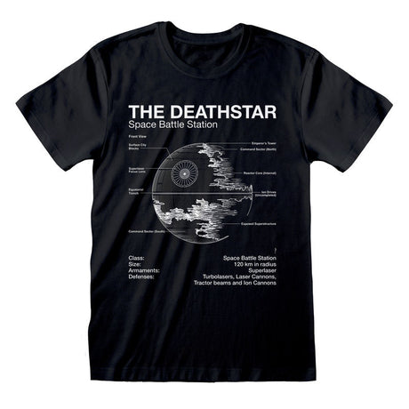 STAR WARS - DEATH STAR SKETCH T-SHIRT