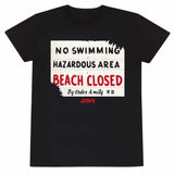 Jaws – No Swimming (Unisex Black T-Shirt)