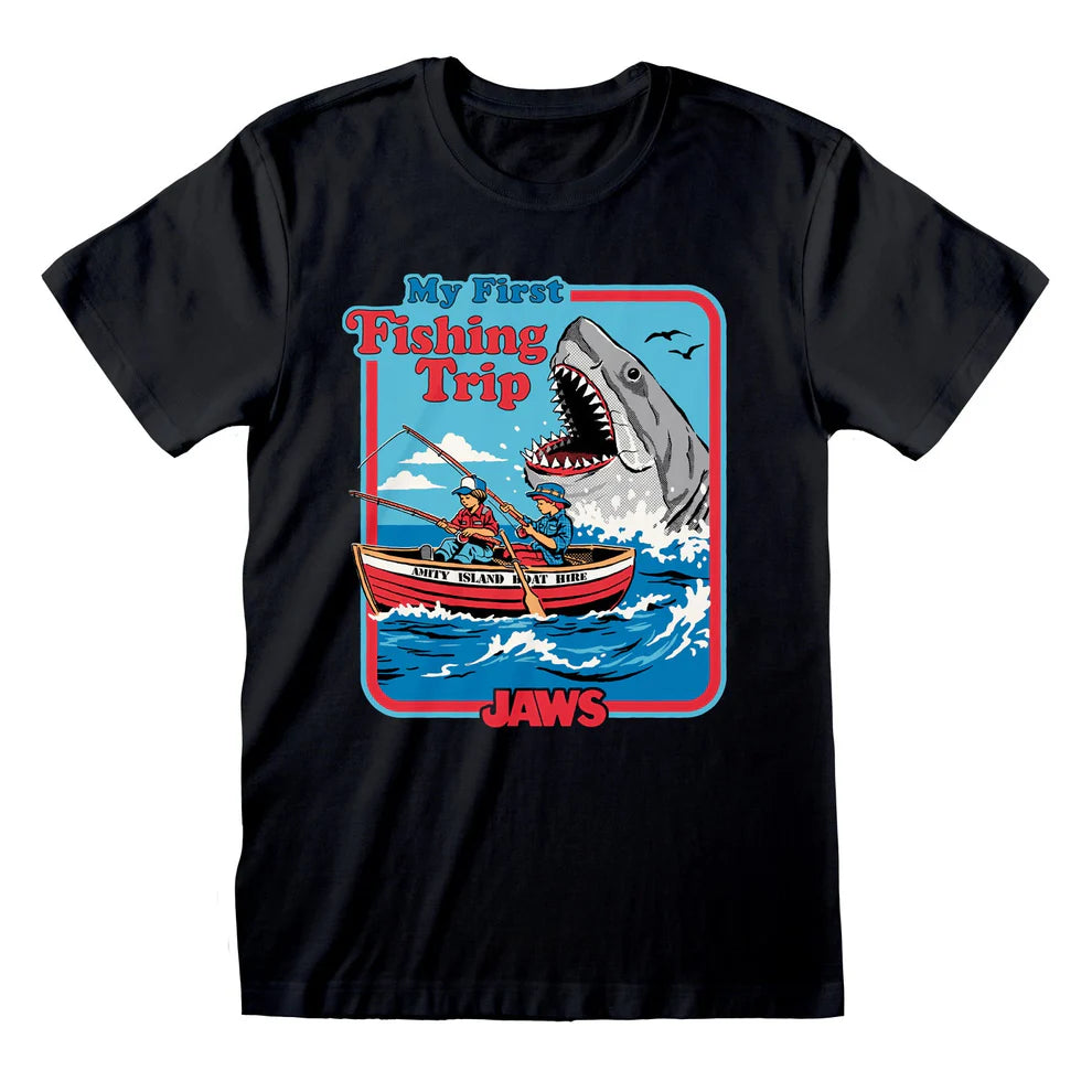 STEVEN RHODES X JAWS – MY FIRST FISHING TRIP – T-shirt