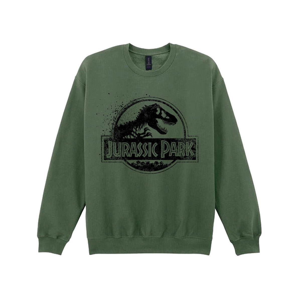 JURASSIC PARK - DISSTRESSED LOGO SWEATSHIRT