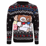 Gremlins Gizmo Popcorn julestrik – Gremlins Christmas Jumper