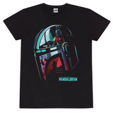 STAR WARS: MANDALORIAN - HELMET REFLECTION T-SHIRT