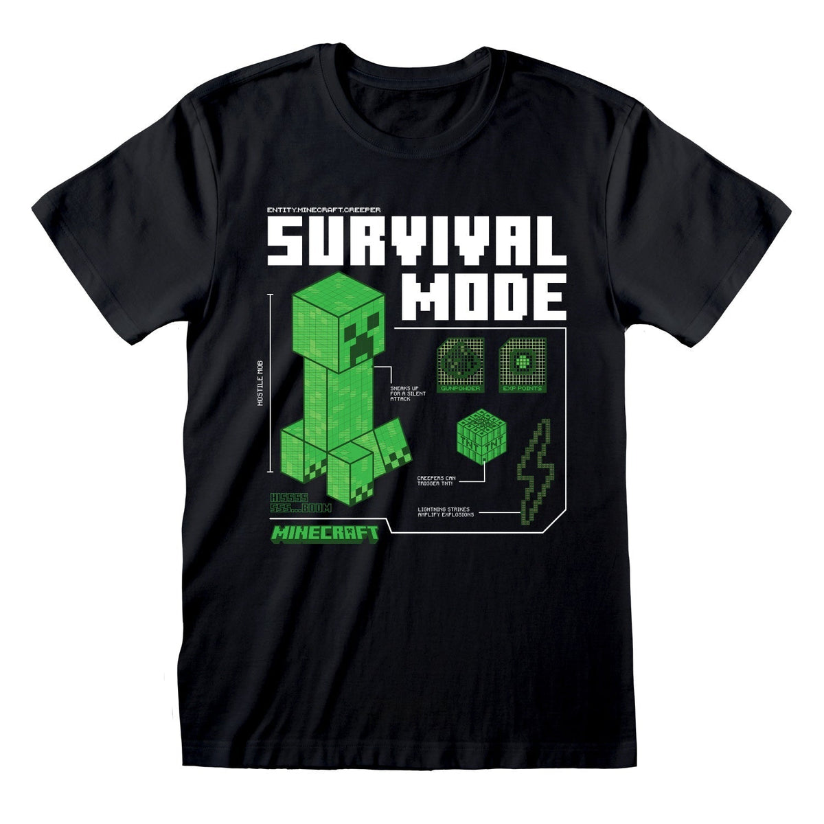 MINECRAFT - SURVIVAL T-SHIRT