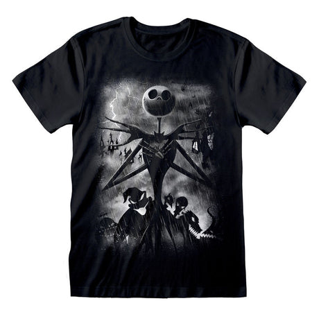 NIGHTMARE BEFORE CHRISTMAS - STORMY SKIES T-SHIRT