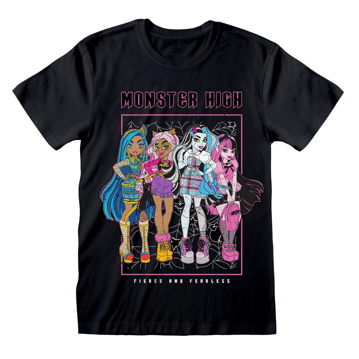 MONSTER HIGH - FIERCE AND FEARLESS T-SHIRT