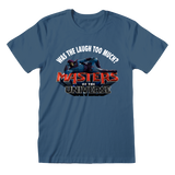 MASTERS OF THE UNIVERSE - 2026 MOVIE - LAUGH TOO MUCH BLUE T-SHIRT