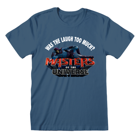 MASTERS OF THE UNIVERSE - 2026 MOVIE - LAUGH TOO MUCH BLUE T-SHIRT